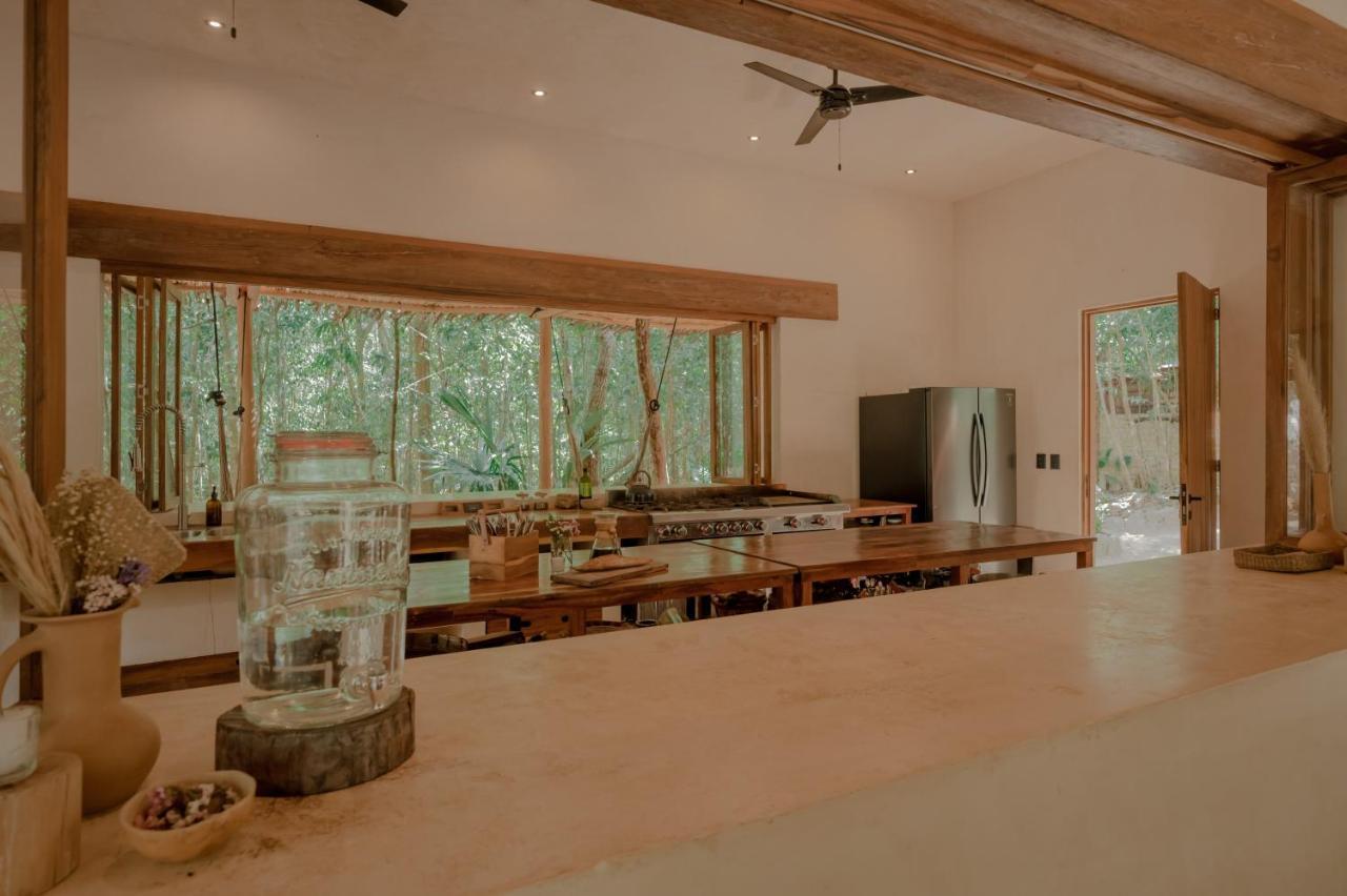 Naum - Secluded Villa With Private Cenote ตูลุม ภายนอก รูปภาพ