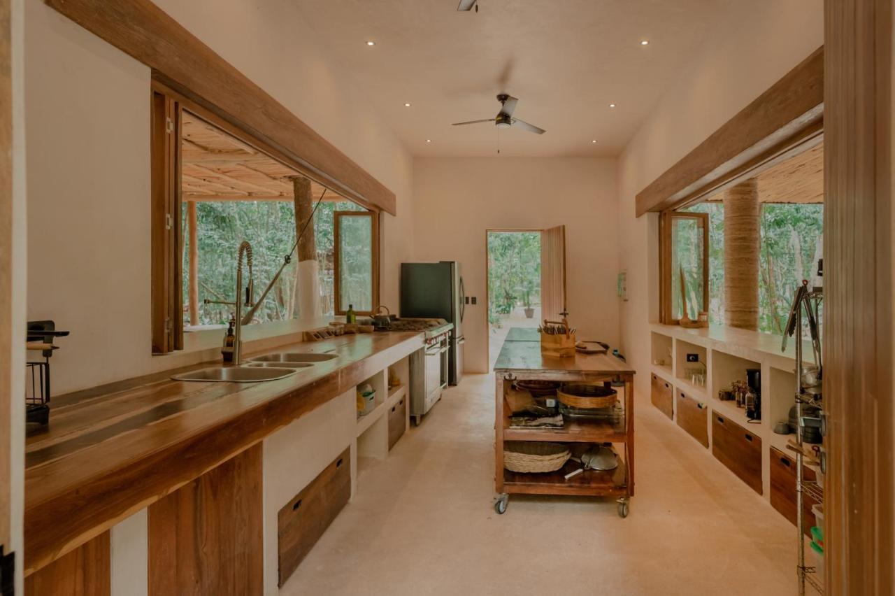 Naum - Secluded Villa With Private Cenote ตูลุม ภายนอก รูปภาพ